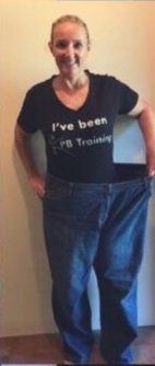 Weight loss by Lisa on the PB Training Health and Fitness Program