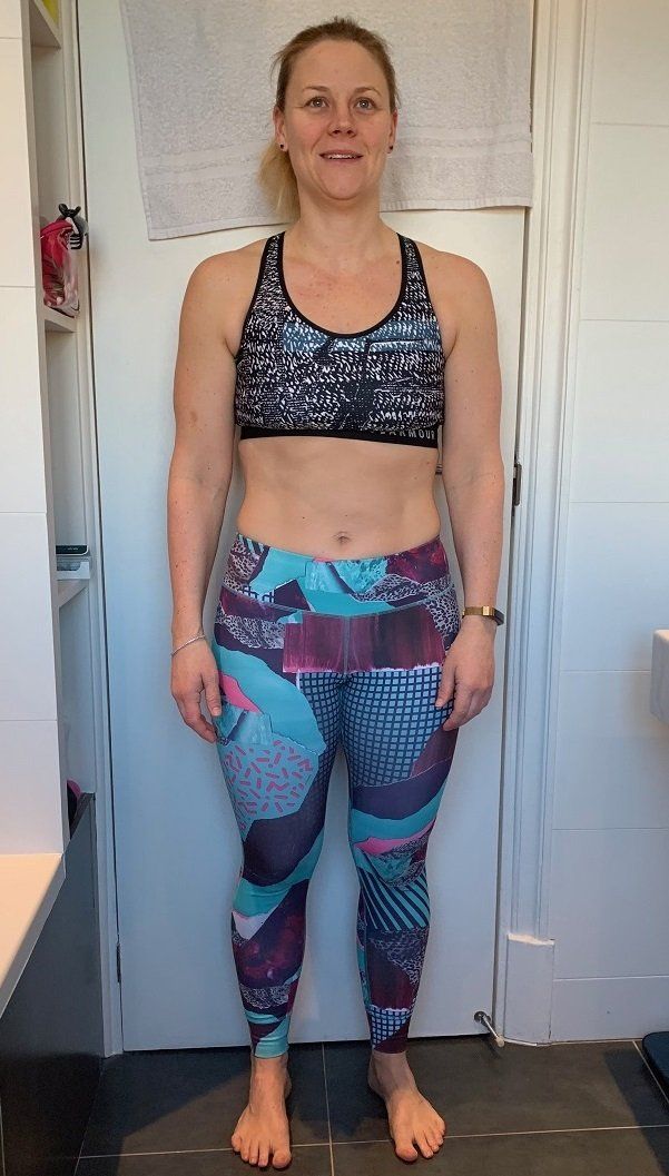 Weight loss by Monique on the PB Training