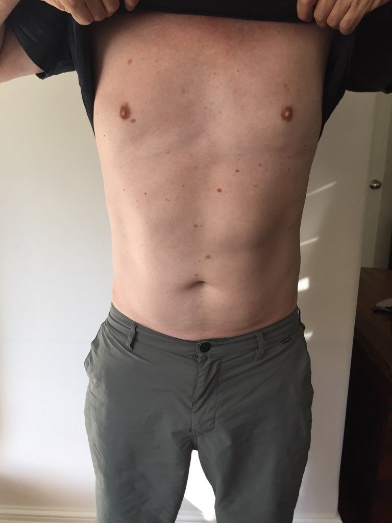 Steve weight loss after 8 weeks on the PB Training food plan