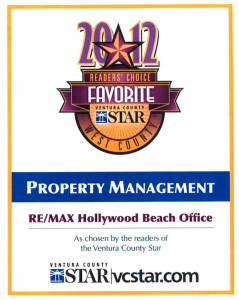 2012 property management award