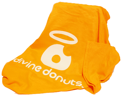 divine donuts logo shirt