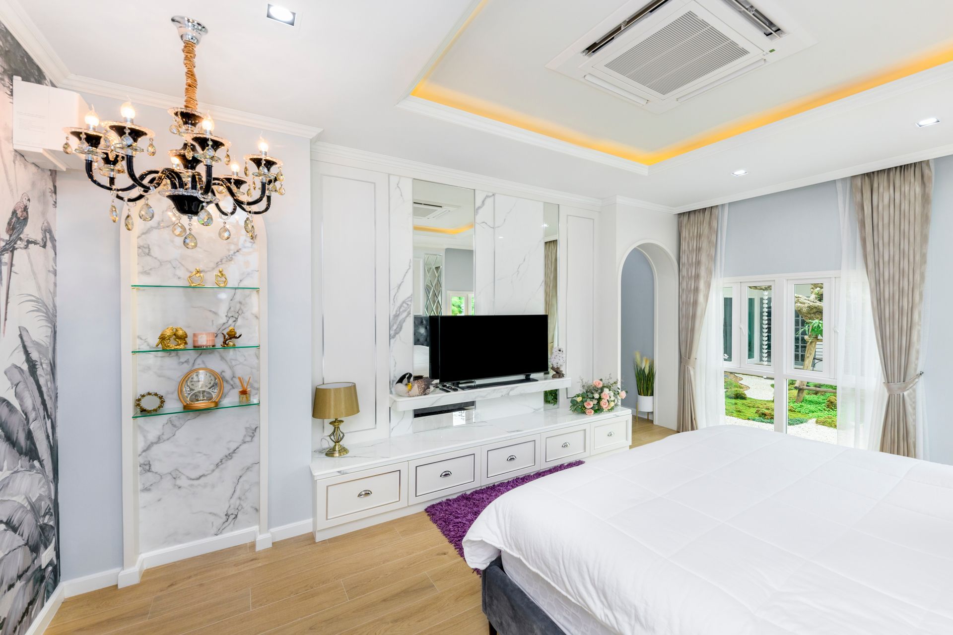 Modern bedroom Interior — Antioch, CA — GONZALEZ HEATING and A/C INC