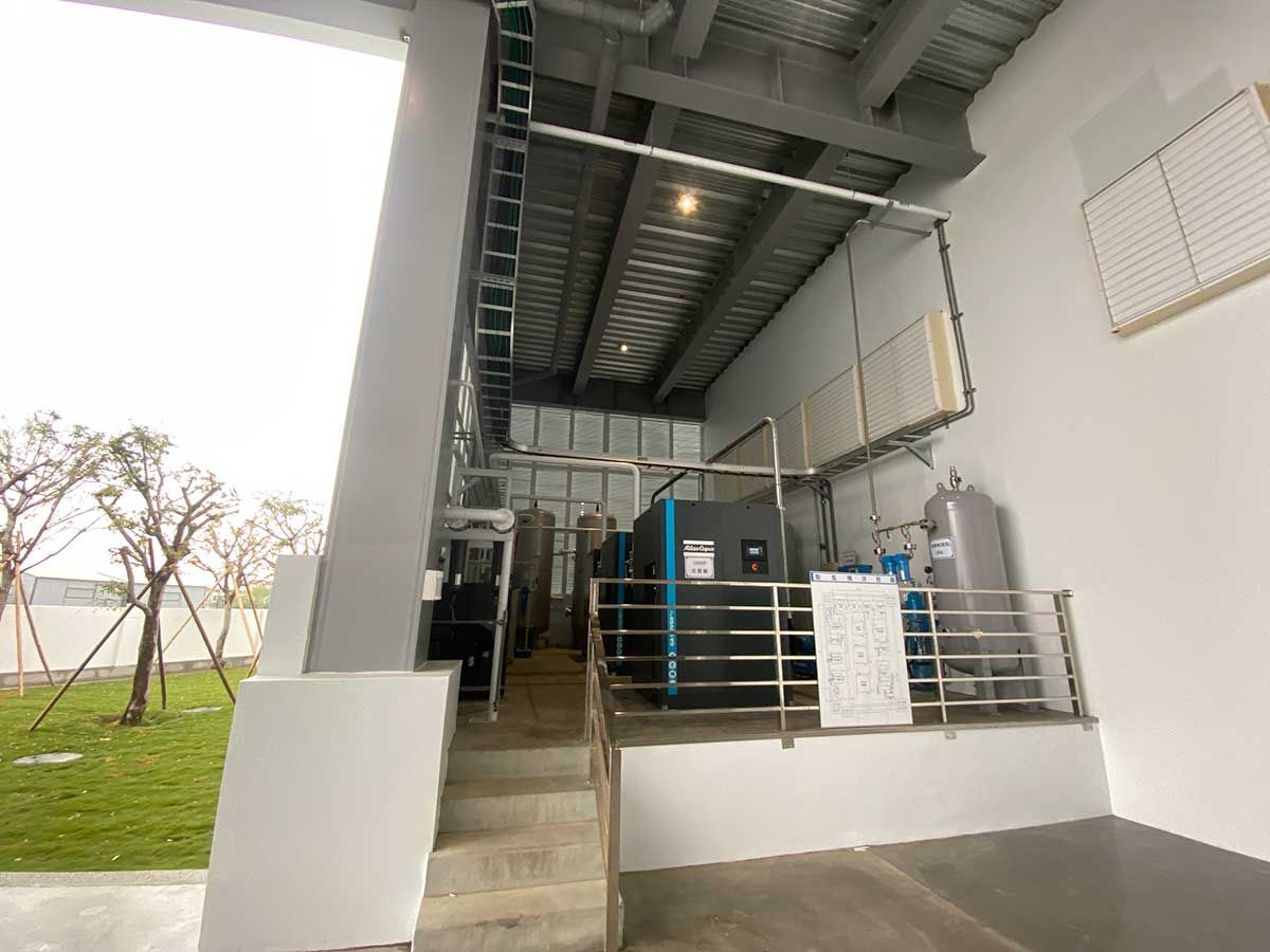 高純度氮氣機供應全廠、智慧製造氣體生產系統