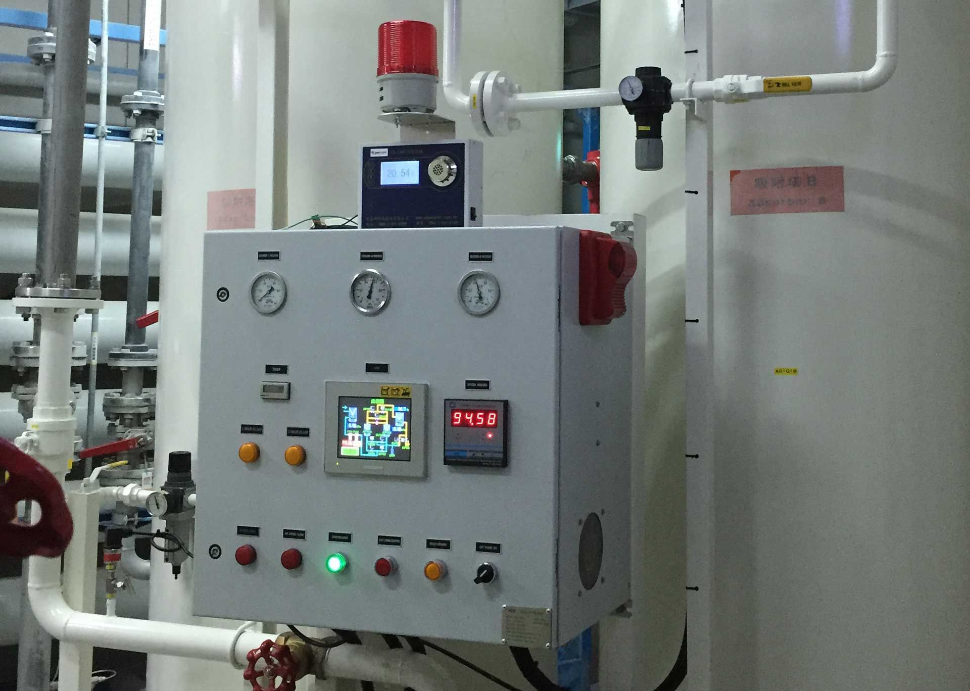 An oxygen generator wity auto control system.
