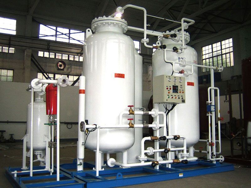 A photo of NSH series Nitrogen Generator on site.