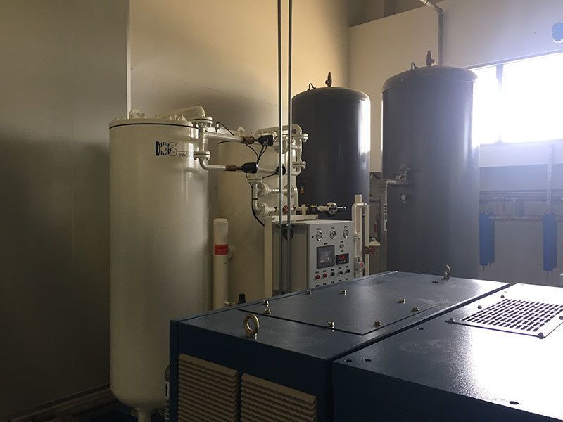 a NSH-200 Nitrogen Generator set in a company.