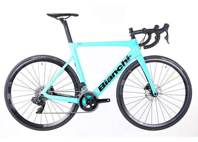 bianchi road bike blue