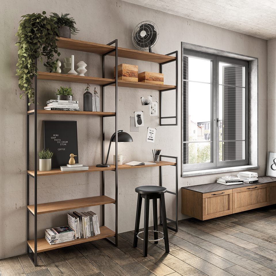 Scavolini wall bookcase - Mobili Dei Rossi Trieste