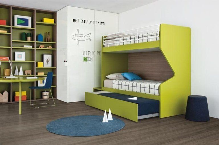 Camera ragazzi con letti a castello