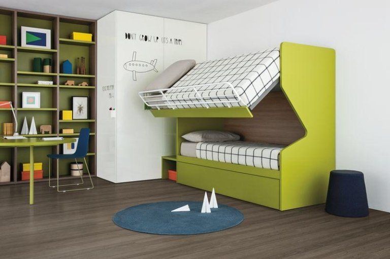 Camera ragazzi con letti a castello