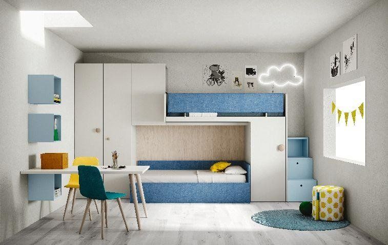 Camera ragazzi con ponte