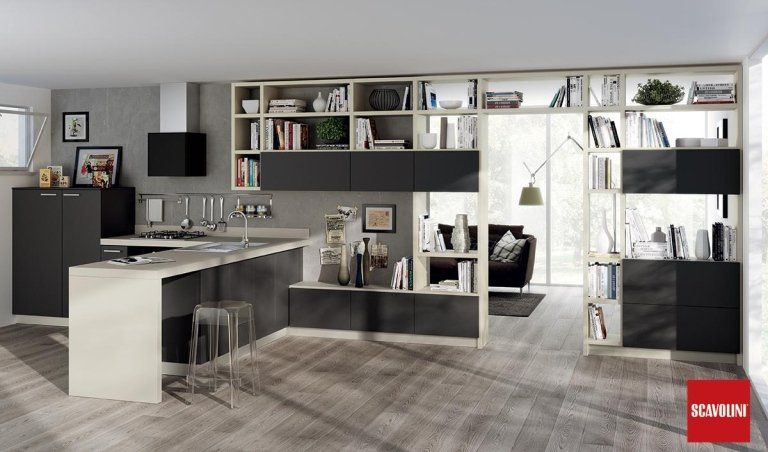 Living e cucina Scavolini- Mobili De Rossi Trieste