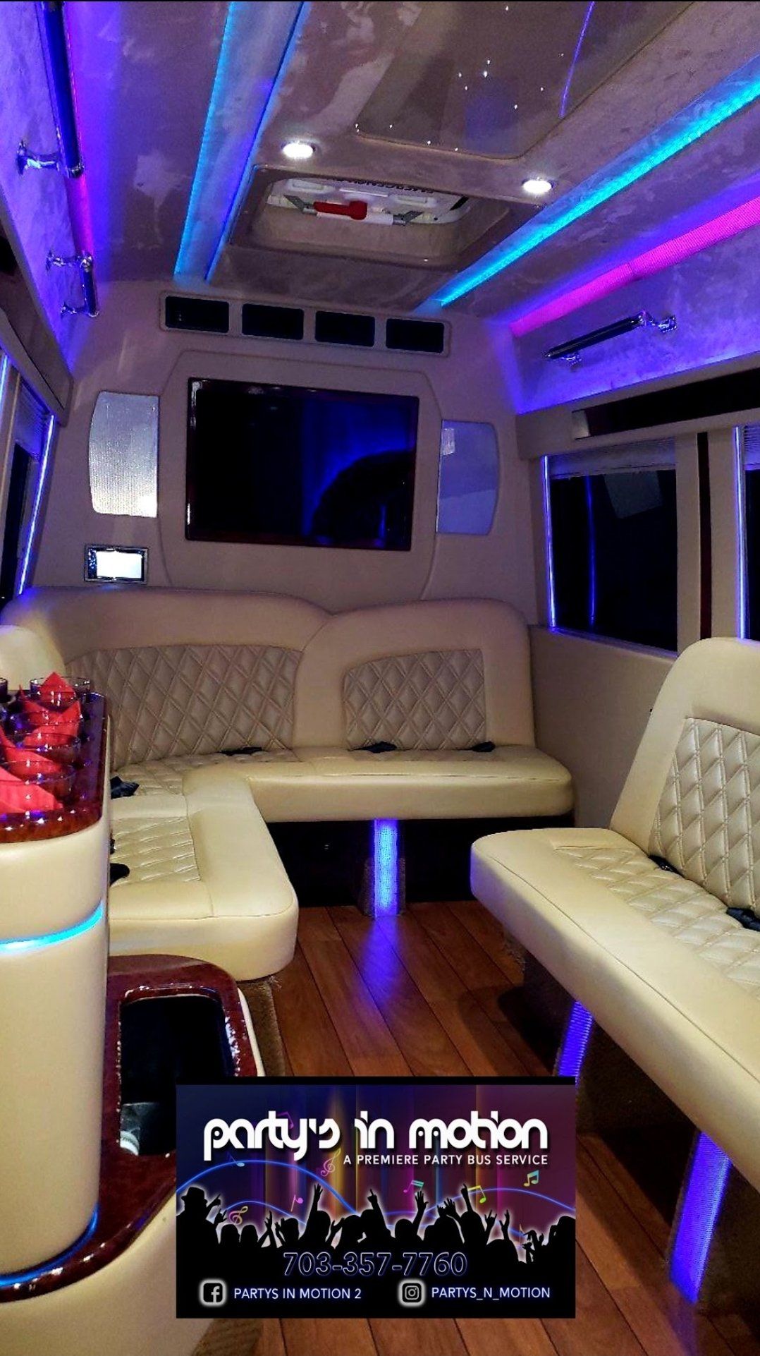Limousine Service in Woodbridge, VA Party's In Motion, LLC