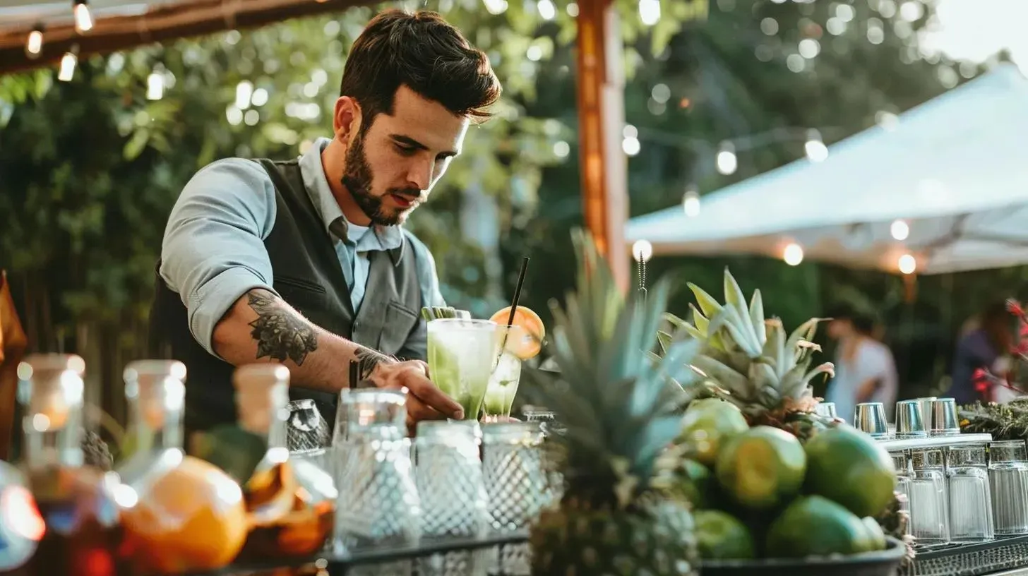 What is a mobile bar rental?
