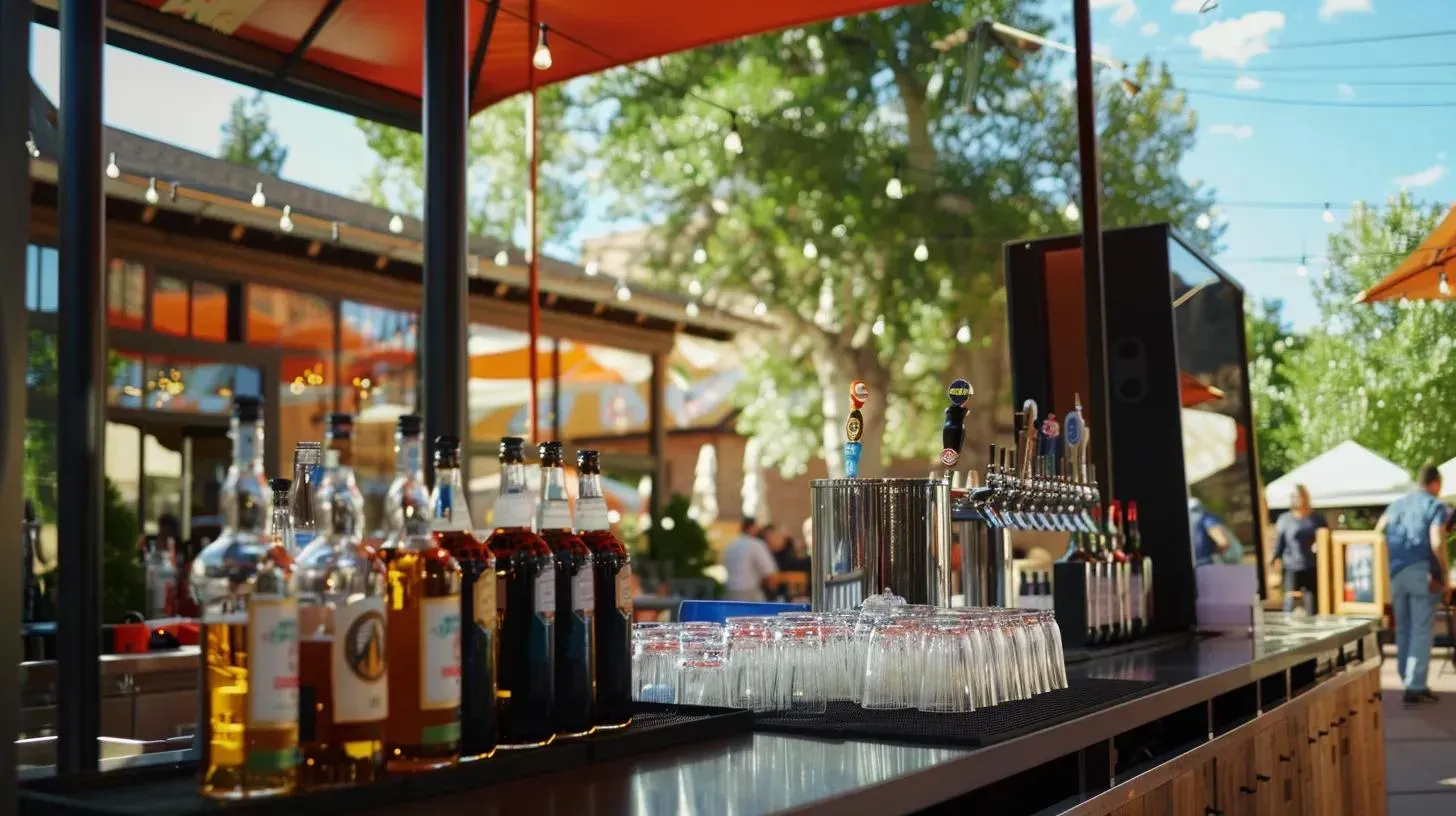Outdoor Event Bar Setup Checklist, Colorado Heat, Wind, Ice & Timing 
