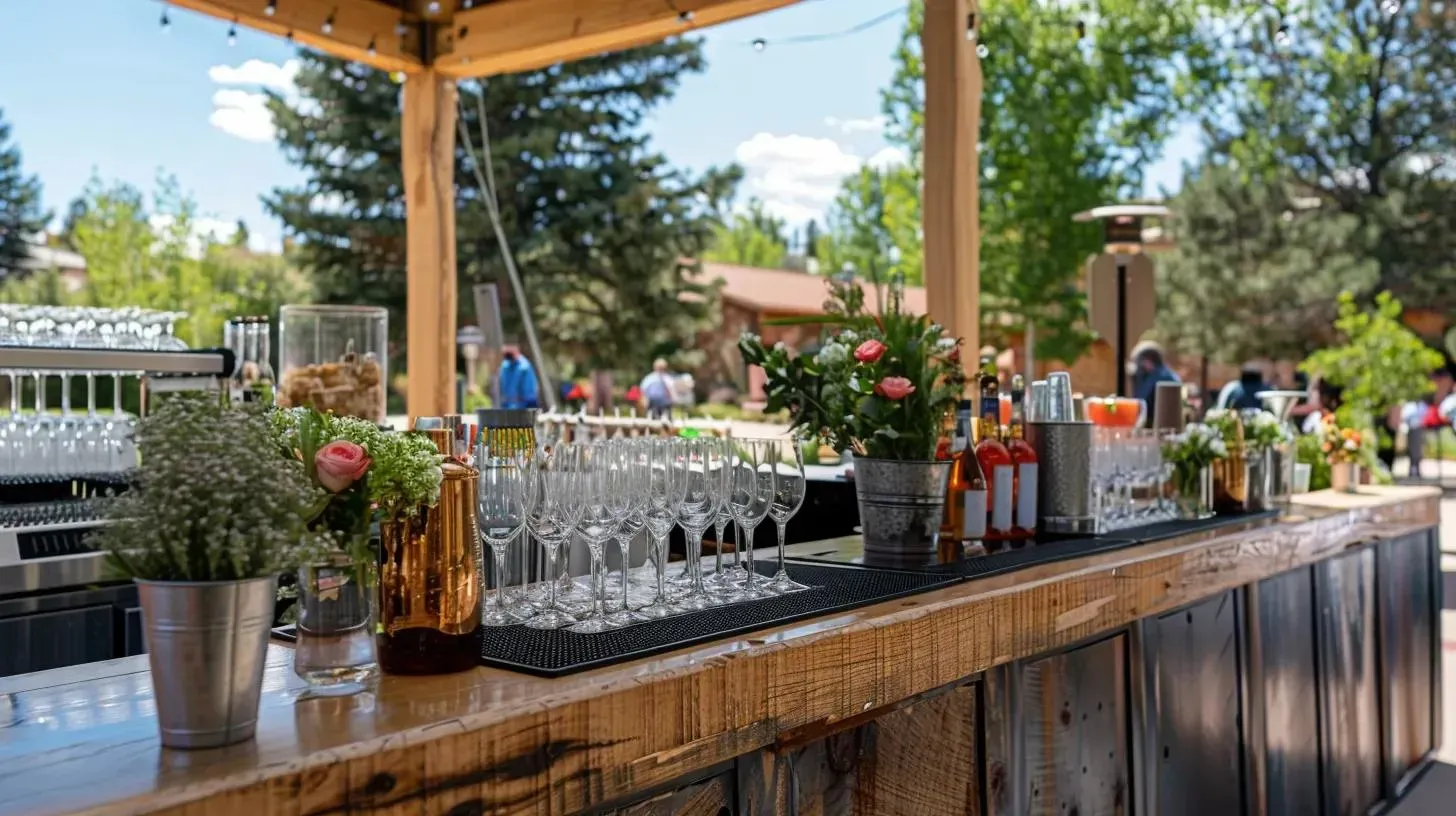 Outdoor Event Bar Setup Checklist (Heat, Wind, Ice & Timing) | Make It a Double
