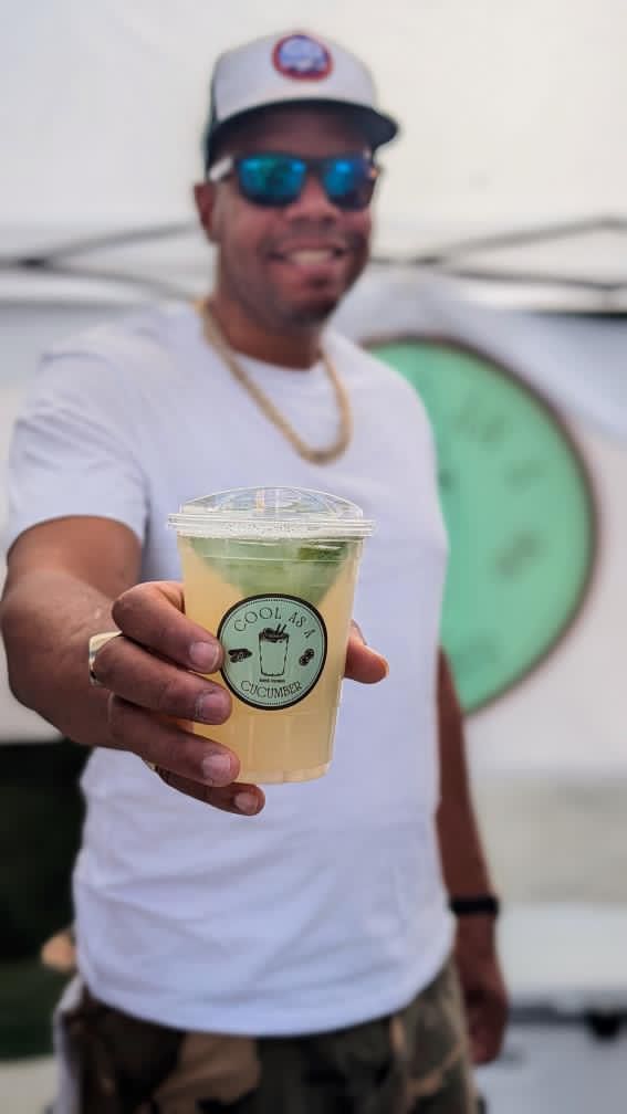 Christopher Rice, Cool as a cucumber, premium mobile mocktail
