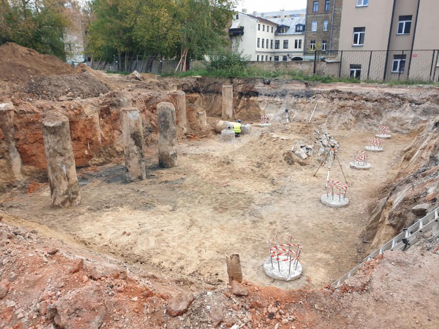 Daudzdzīvokļu dzīvojamā ēka Dainas ielā b/n, Rīgā 2