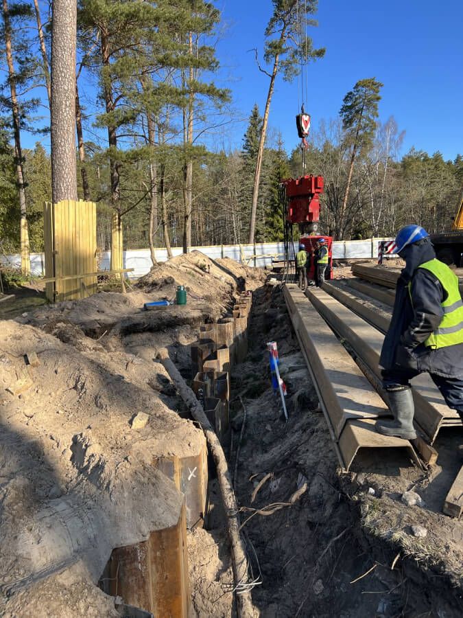 KOGER VIDE- rievsienu izbūve