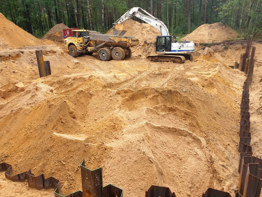 Grunts un gruntsūdens sanācija ar naftas produktiem piesārņotā vietā objektā “Bataljons”, Stopiņu novadā 2