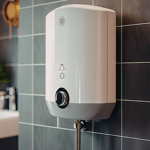 Person using a wrench to work on an outdoor AC unit.