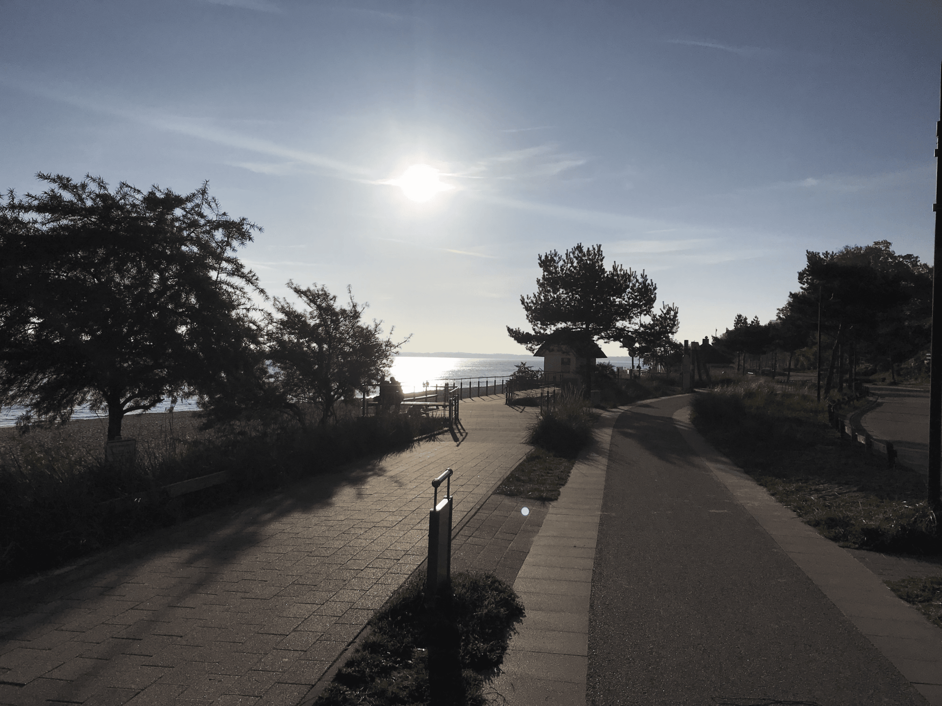 Blick aus Scharbeutz Richtung Timmendorfer Strand