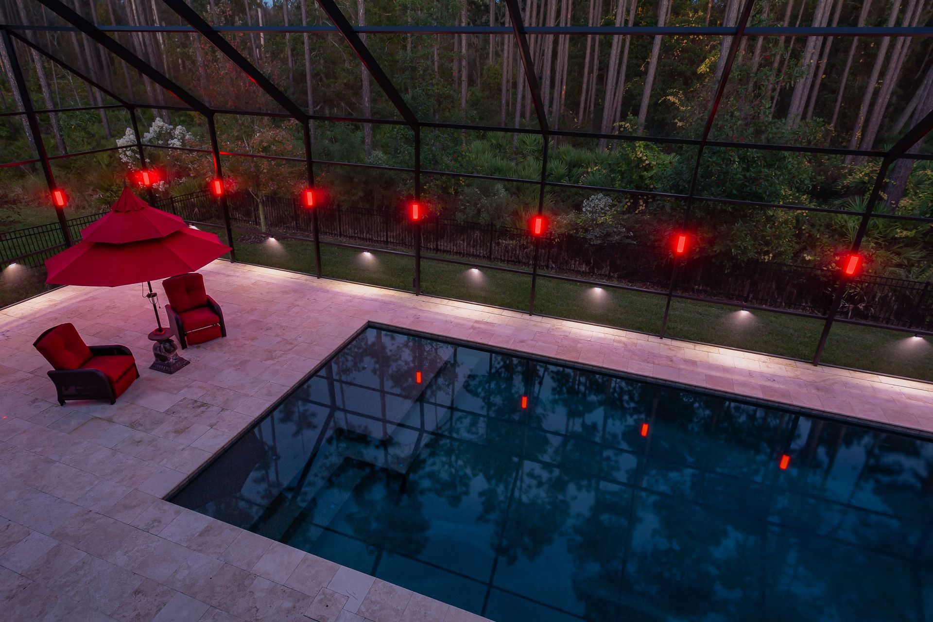 Pool Enclosure Lighting Jacksonville, FL SEL