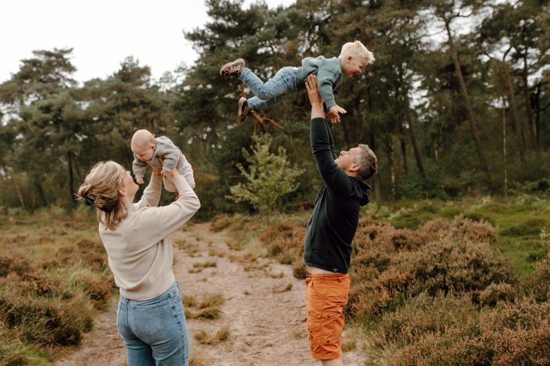 Fotoshoot met kinderen