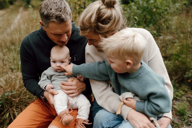 Fotoshoot met kinderen