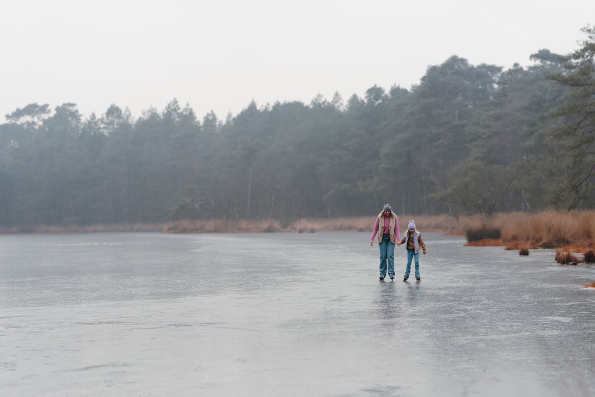 Fotoshoot schaatsen