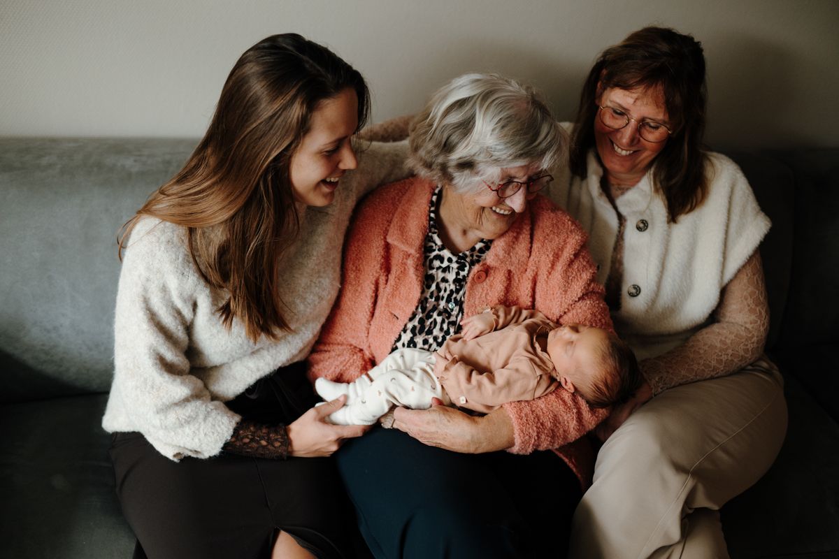 Vier generatie shoot