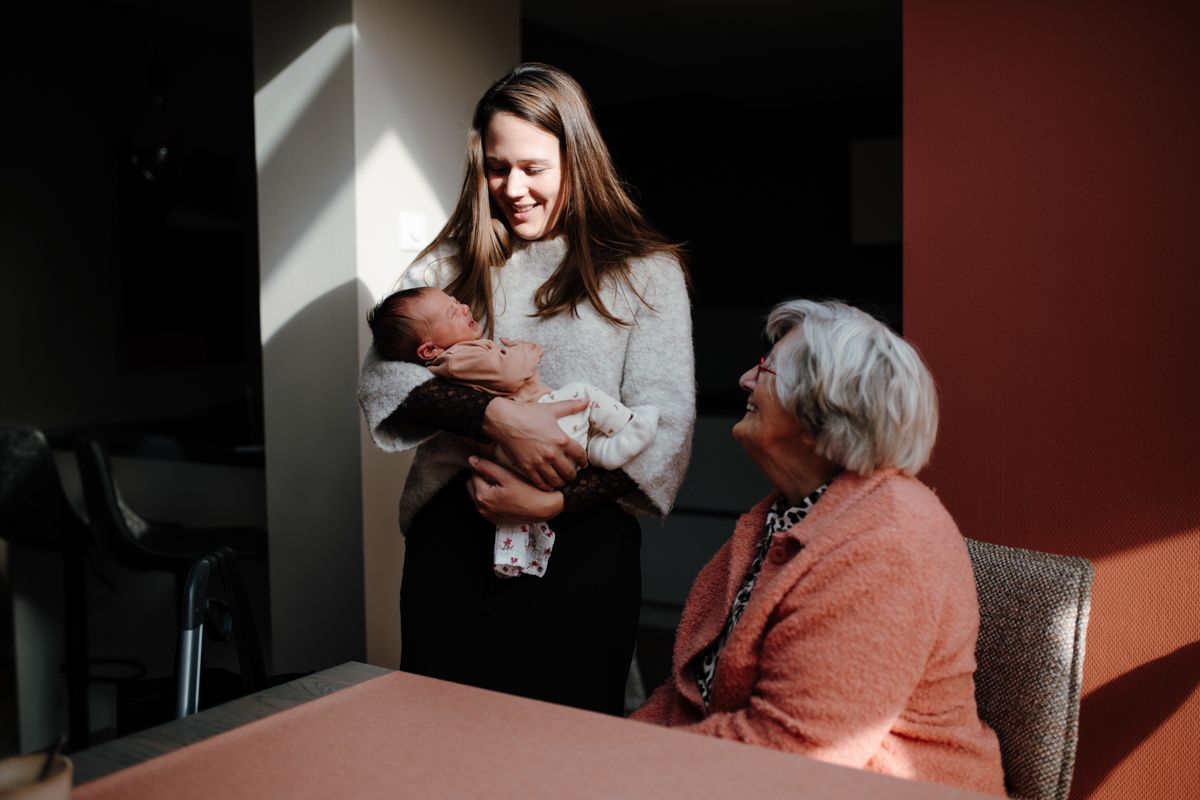 Vier generatie shoot