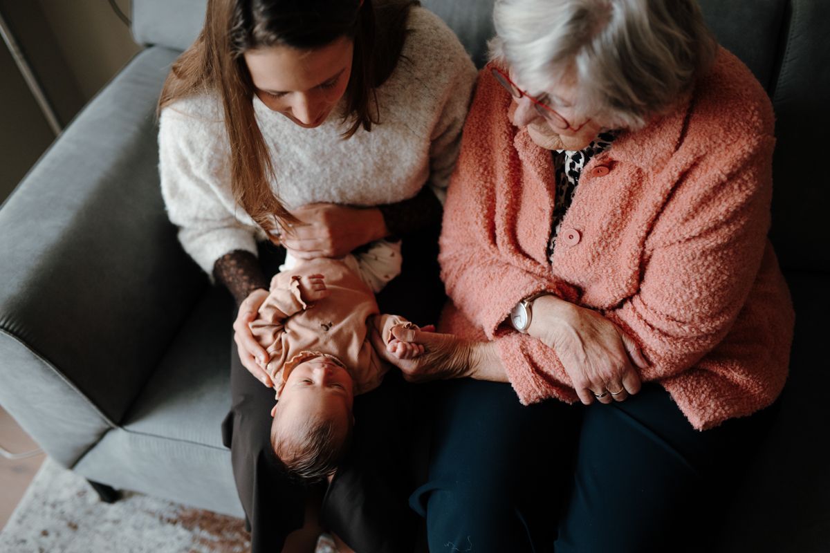 Vier generatie shoot