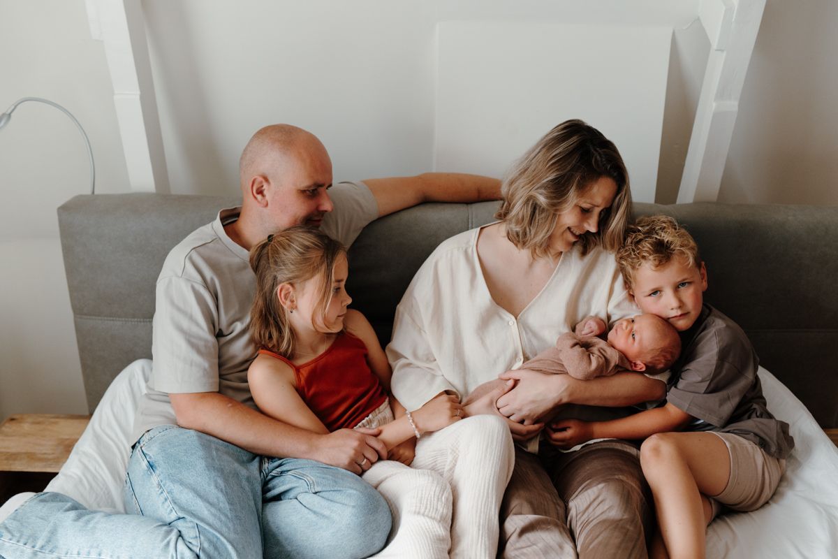 Wanneer plan je een newbornshoot?