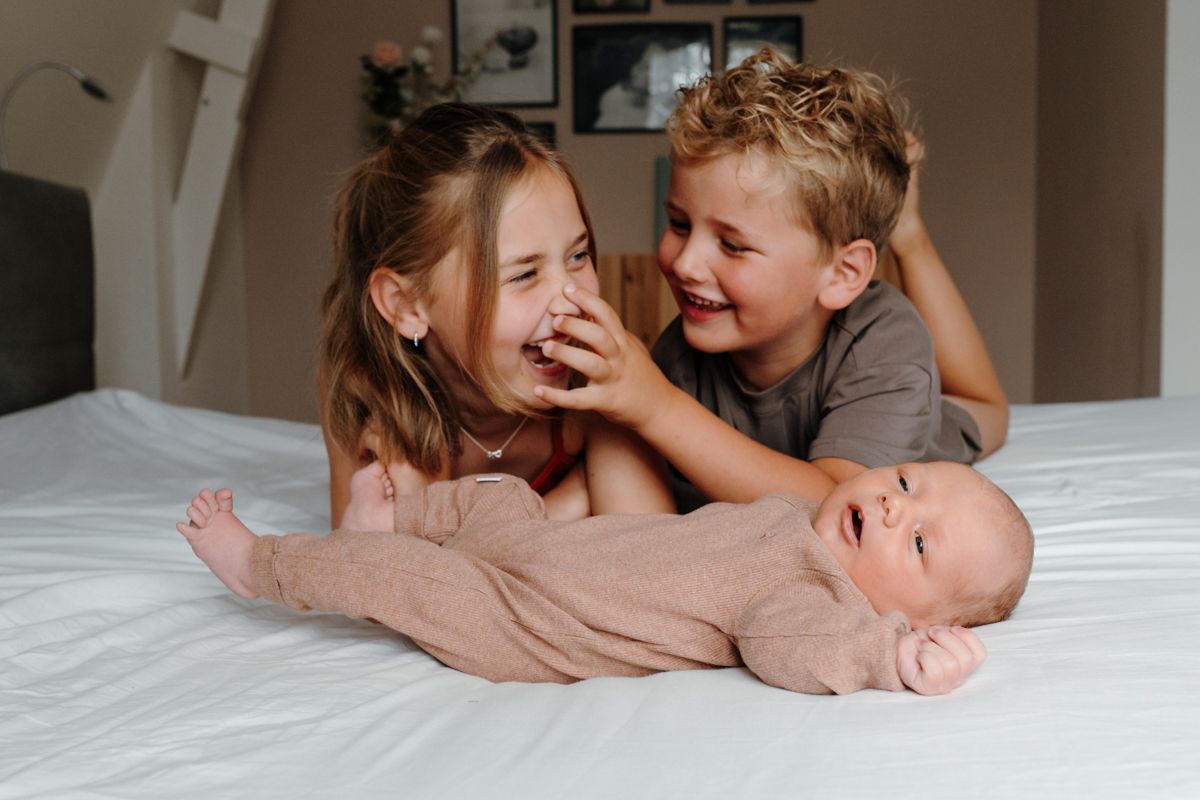 Wanneer plan je een newbornshoot?