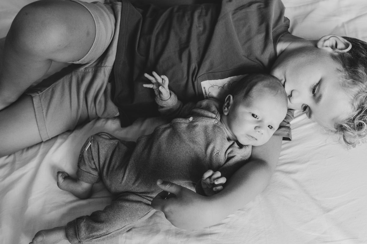 Wanneer plan je een newbornshoot?