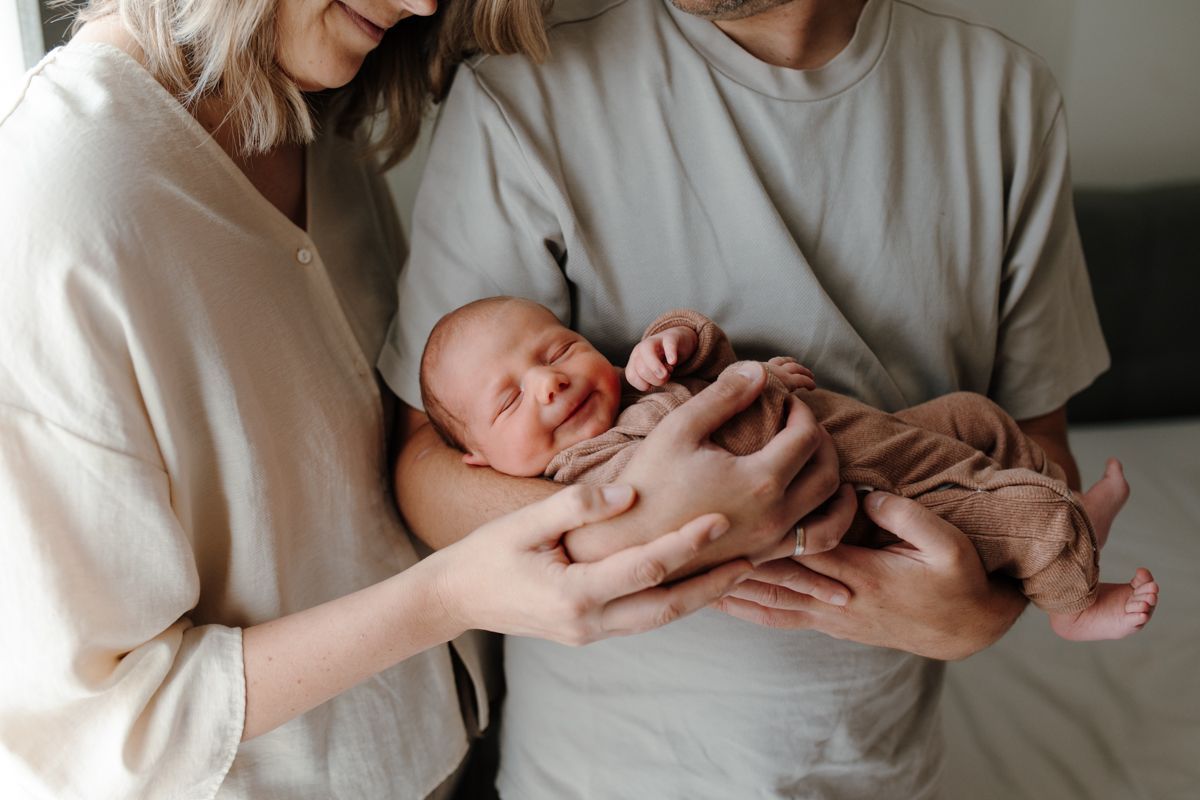 Wanneer plan je een newbornshoot?