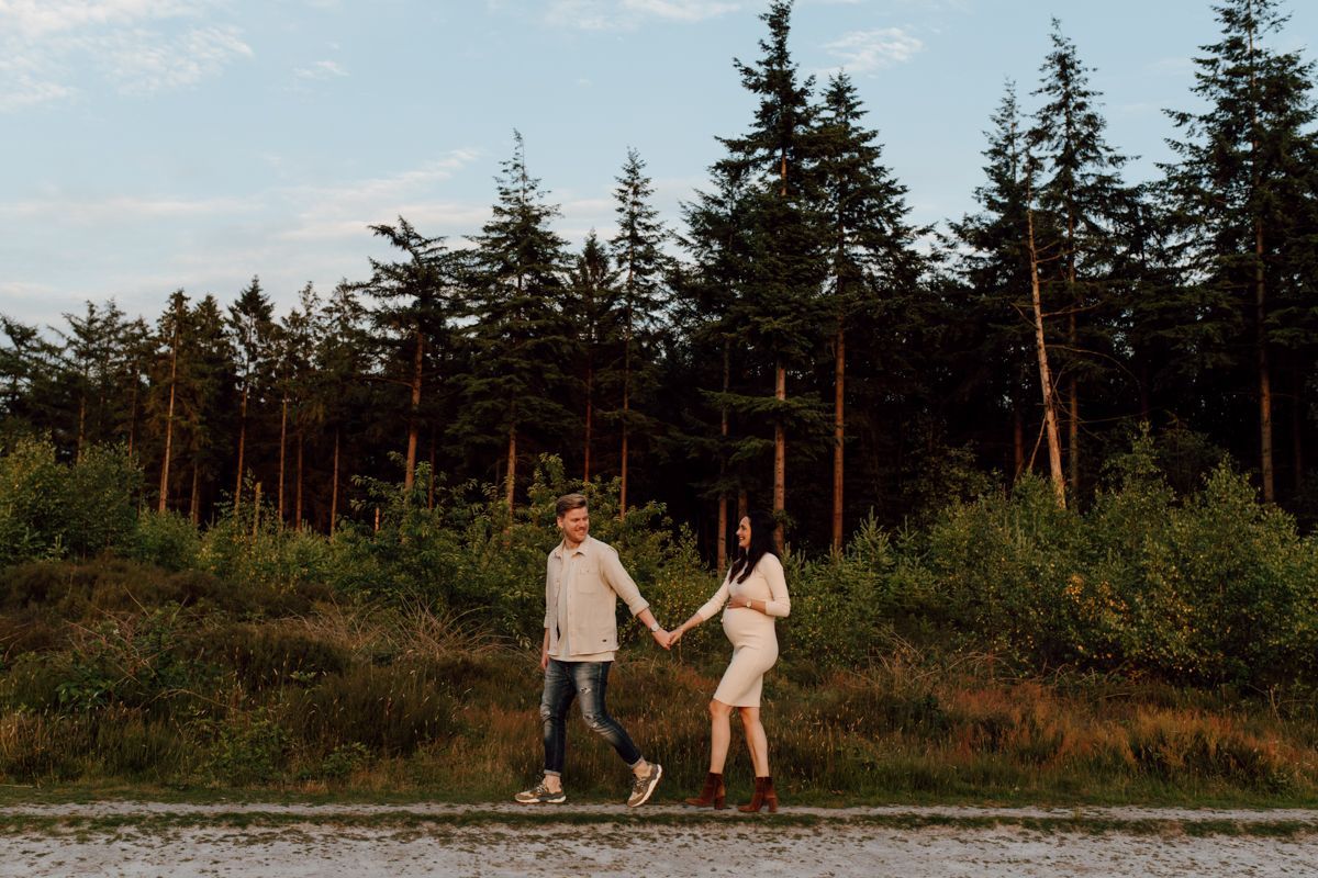 Zwangerschapsshoot in Bakkeveen