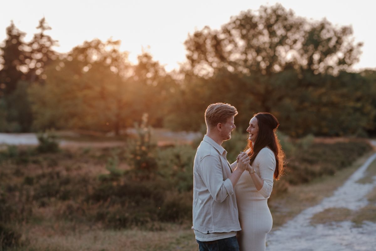 Zwangerschapsshoot in Bakkeveen