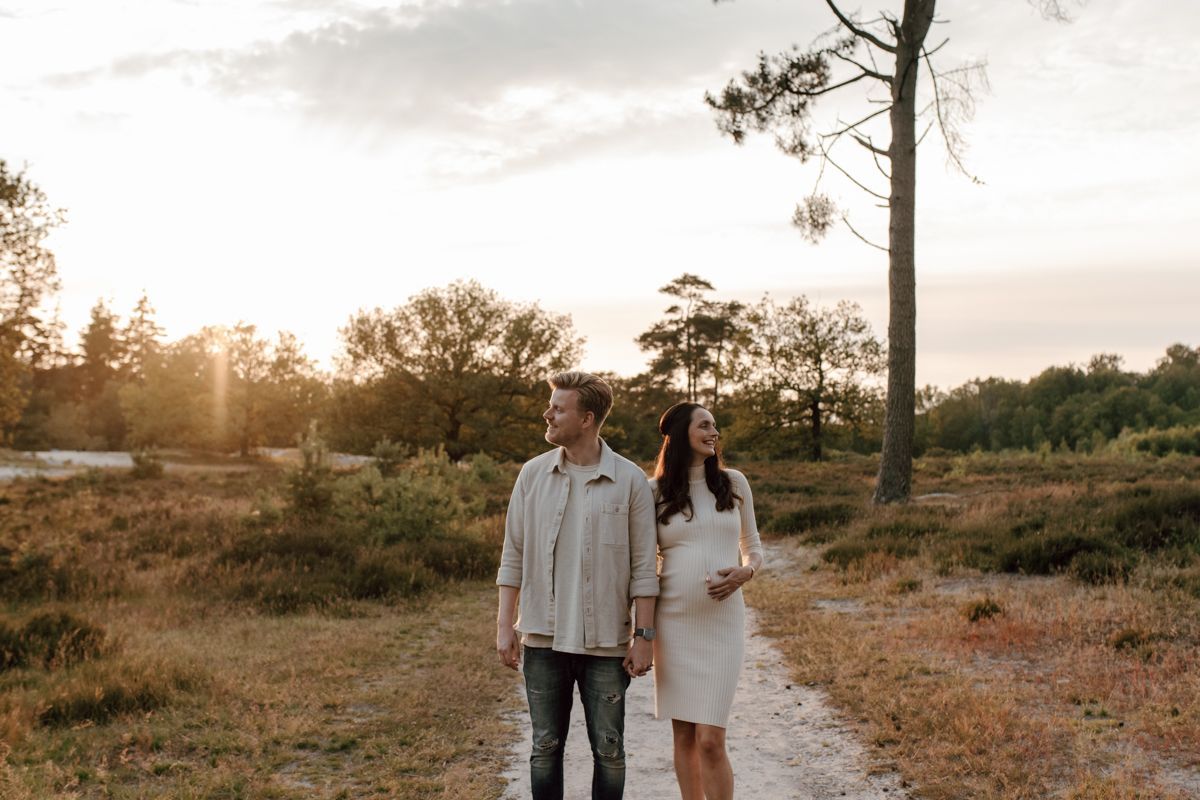 Zwangerschapsshoot in Bakkeveen