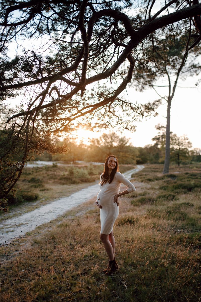 Zwangerschapsshoot in Bakkeveen