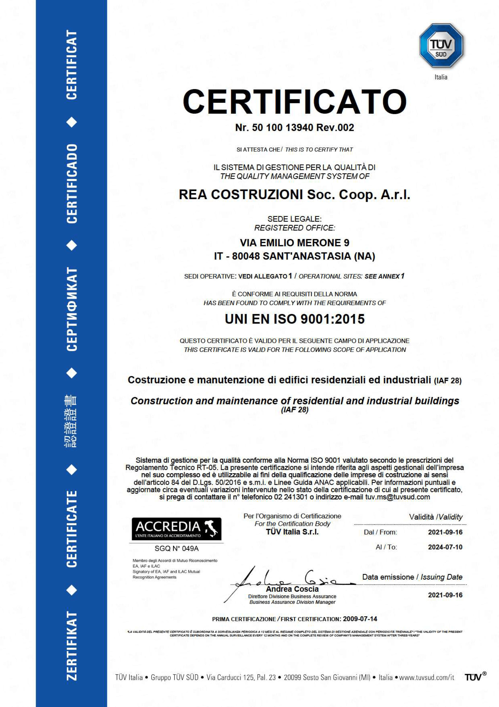 certificato 1