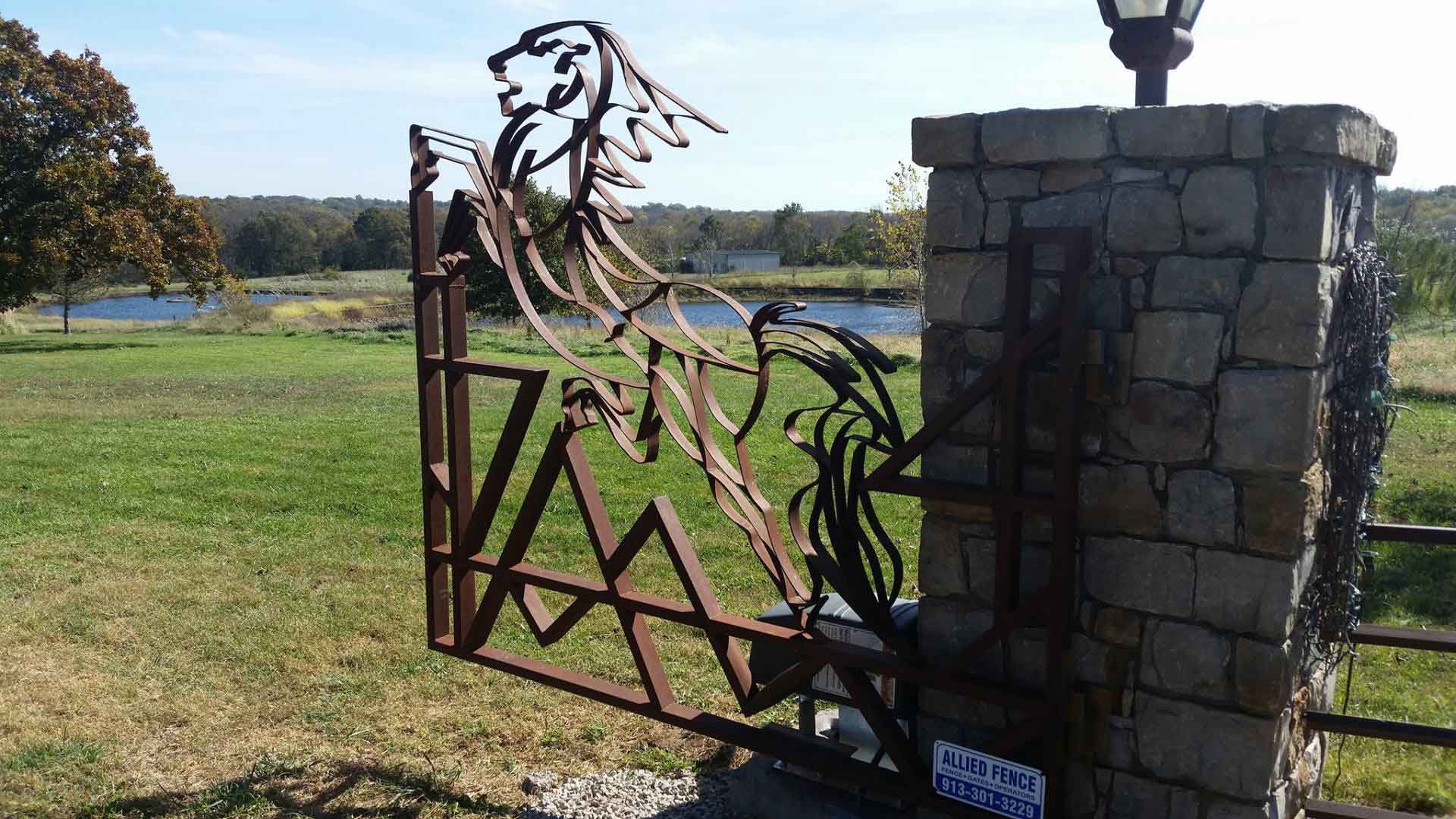 Custom Gate and Fence — Kansas City, KS — Allied Fence & Security