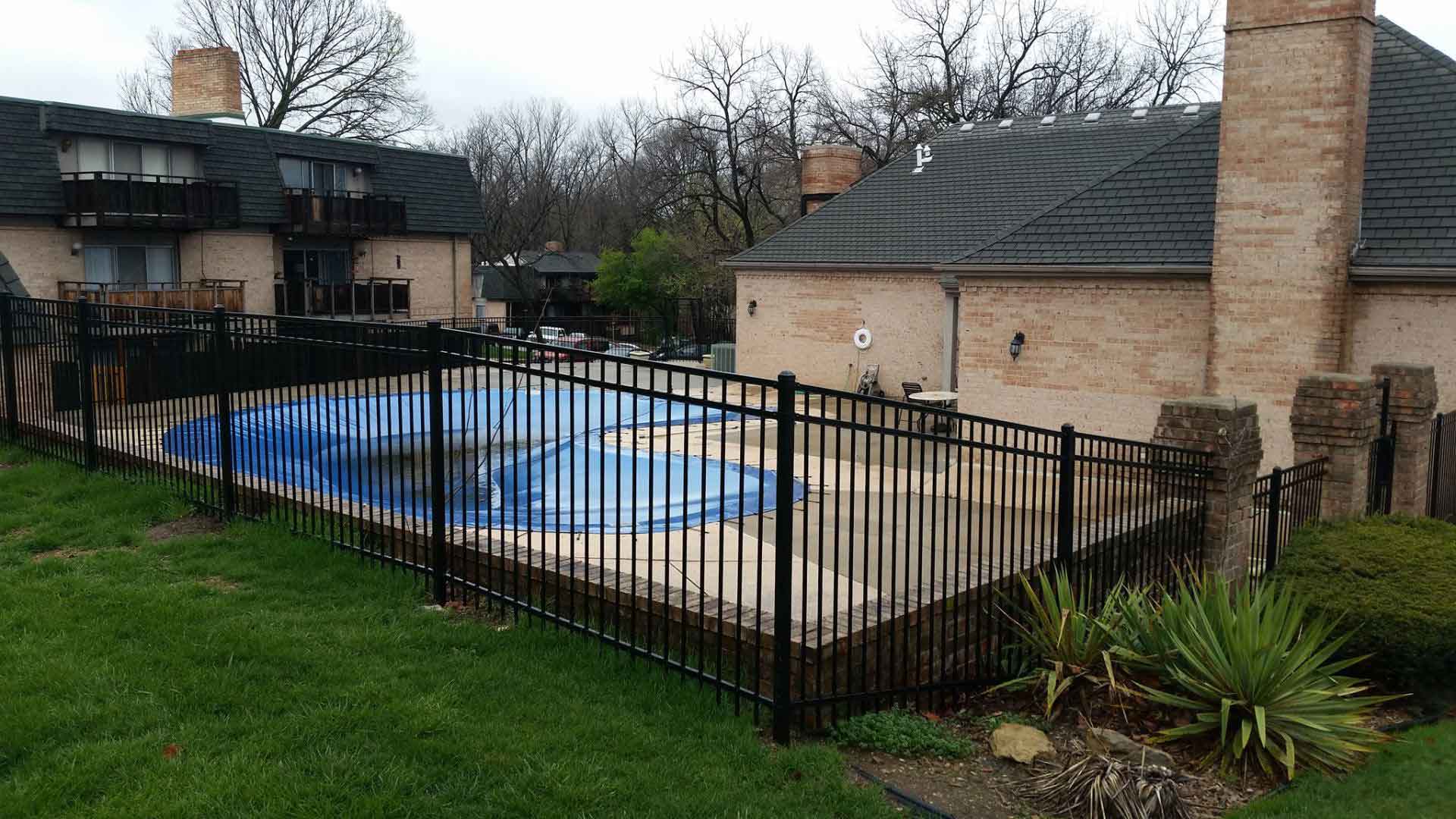 Fence Around the Pool — Kansas City, KS — Allied Fence & Security
