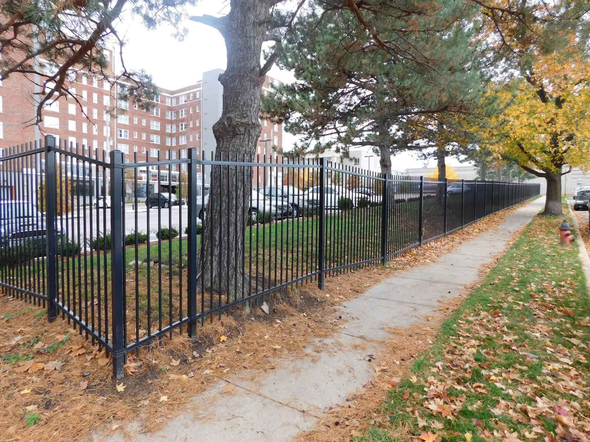 Black Iron Fence — Kansas City, KS — Allied Fence & Security