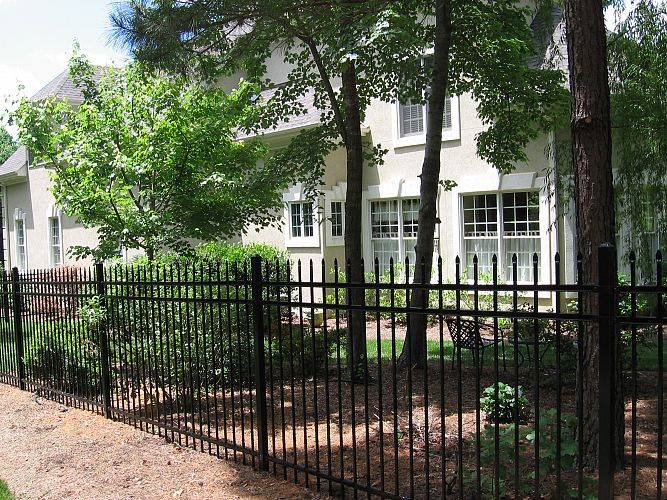 Iron Fence Around the House — Kansas City, KS — Allied Fence & Security