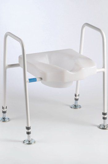 TOILET FRAME WITH SEAT