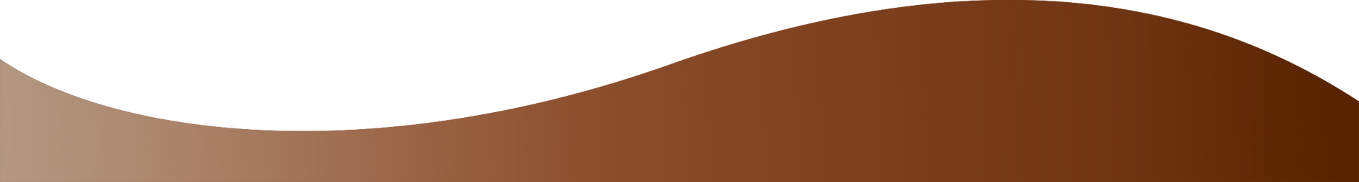 A close up of a brown triangle on a white background.