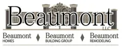 A logo for beaumont homes , beaumont building group , and beaumont remodeling.