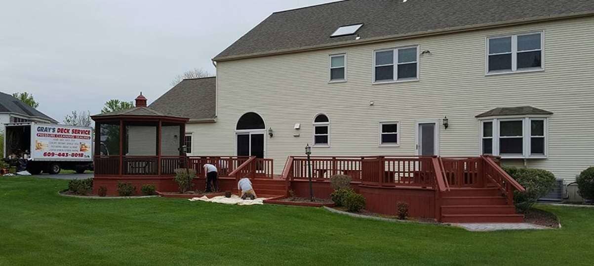 Long Shot of Home Exterior — Work in East Windsor, NJ